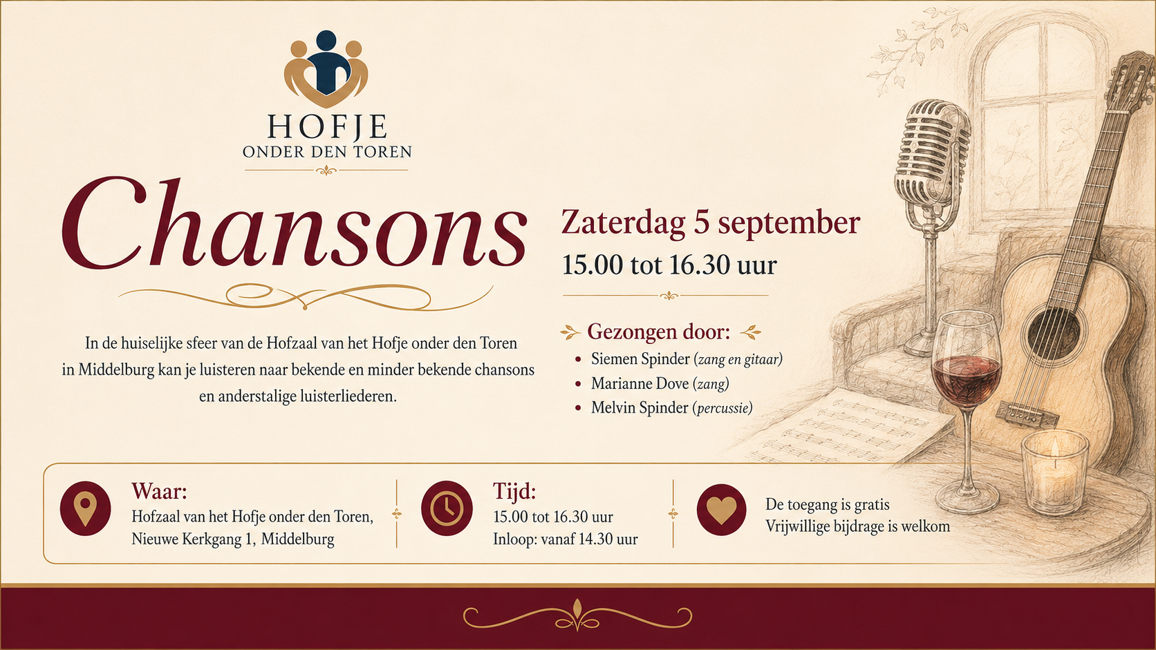 flyer chansons